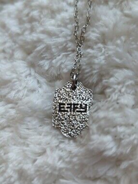 Effy Silver Tag Necklace with Teal Accent Shopping At Sea Cruise